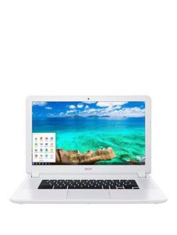 Acer Chromebook 15 Intel&Reg; Celeron&Reg;, 4Gb Ram, 32Gb Ssd, 15.6 Inch Chromebook - White